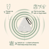 Roam Repel — Ultrasonic Tick Repellent